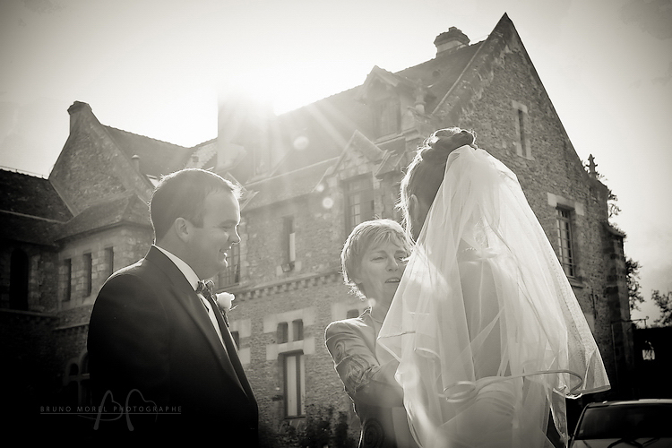 photographie mariage noir et blanc