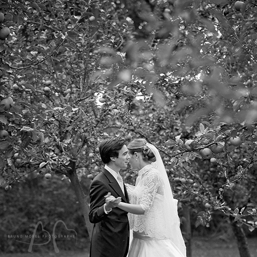 photographie mariage noir et blanc